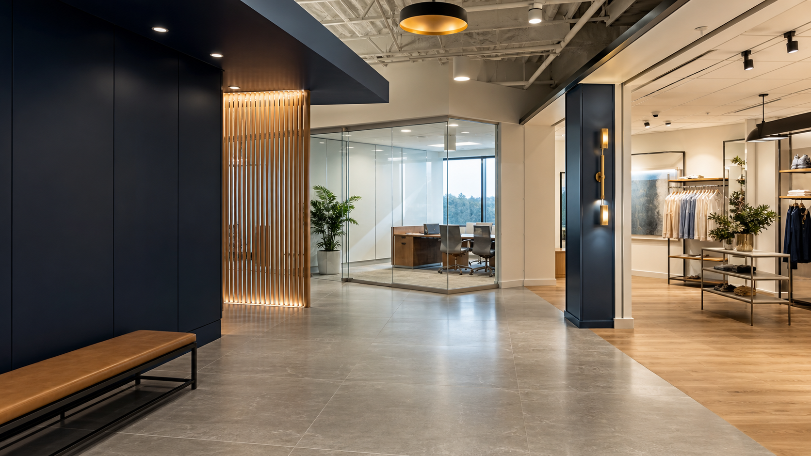 Representative Northern Virginia office and retail buildout direction