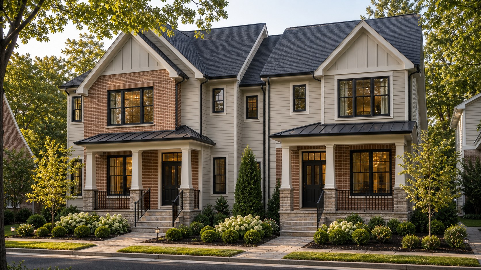 Townhome and multi-property exterior scope