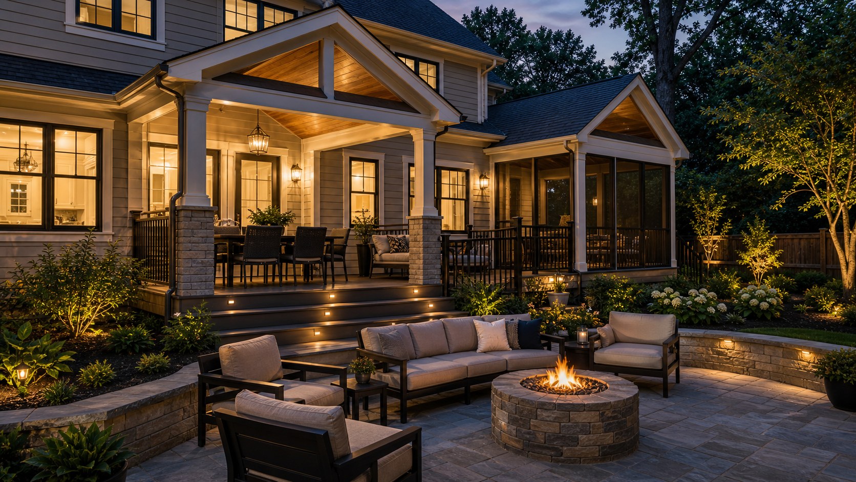 Outdoor living exterior direction